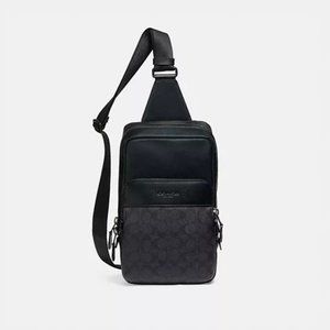 Coach Black Men's Crossbody Messenger Bag